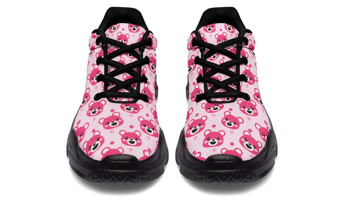 Pink Bear Faces