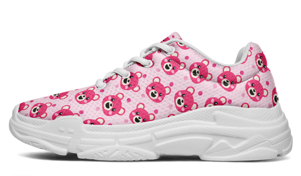 Pink Bear Faces