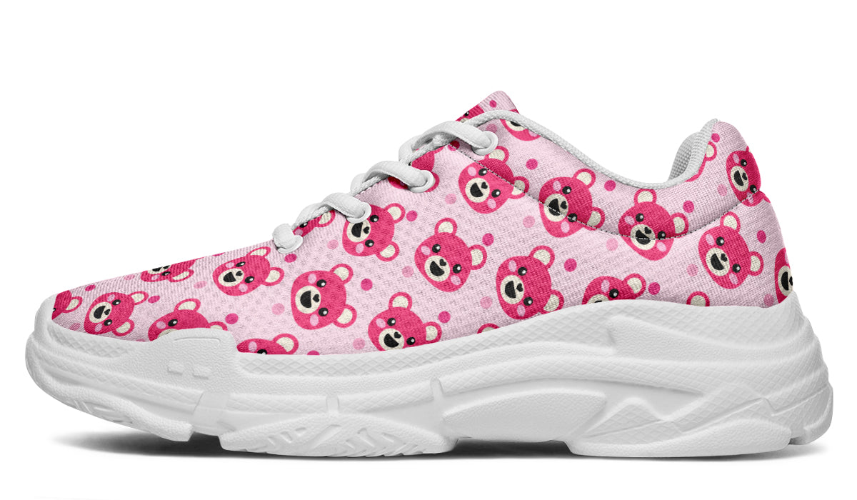 Pink Bear Faces