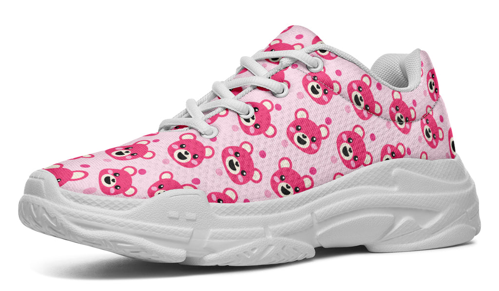 Pink Bear Faces