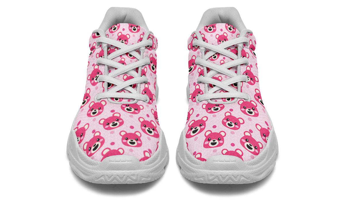 Pink Bear Faces