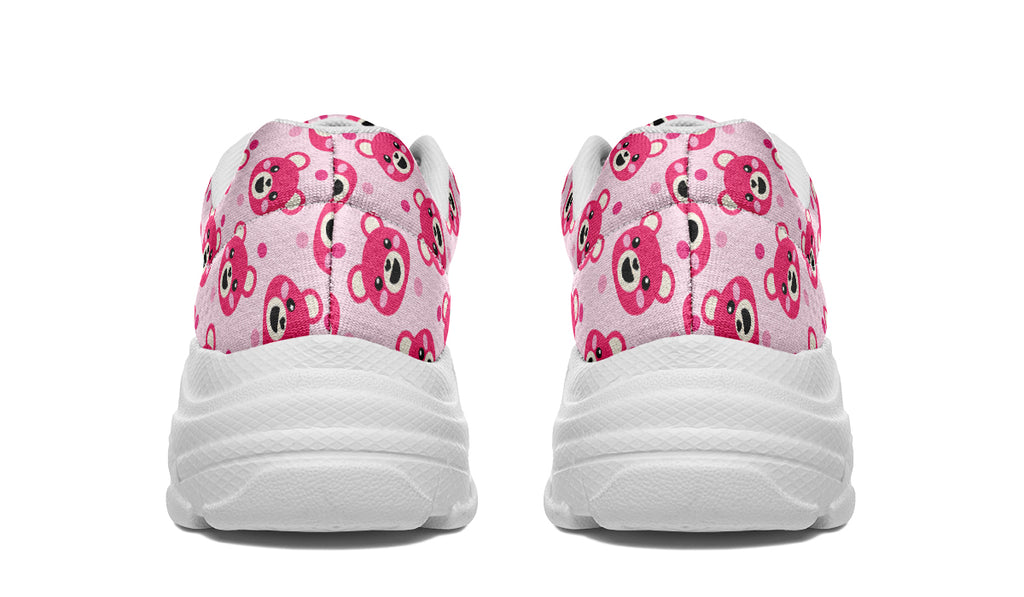 Pink Bear Faces