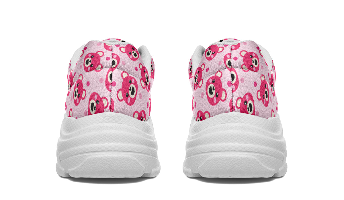 Pink Bear Faces