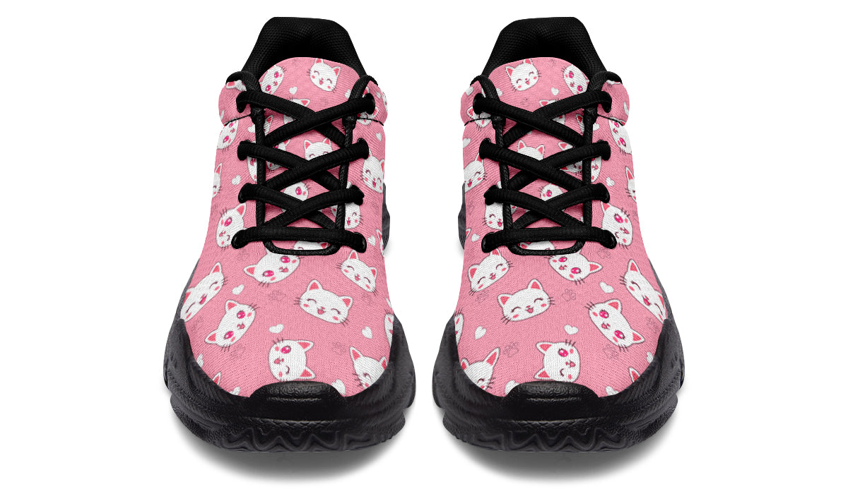 Pink Cat Chunky Sneakers Test