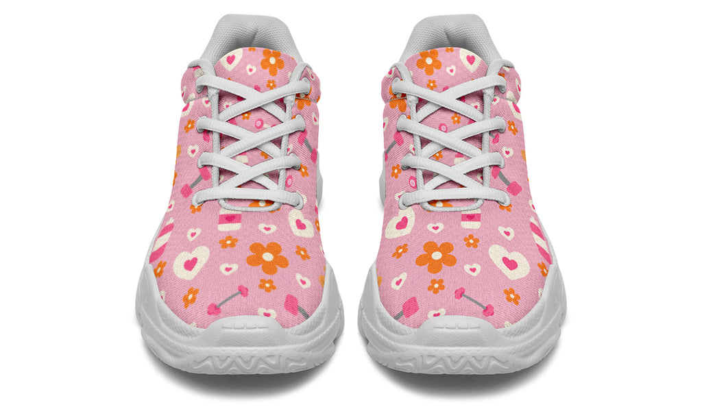 Pink Gym Stickers