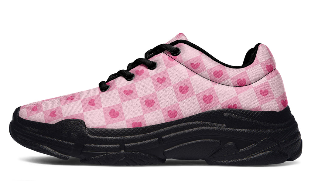 Pink Heart Check