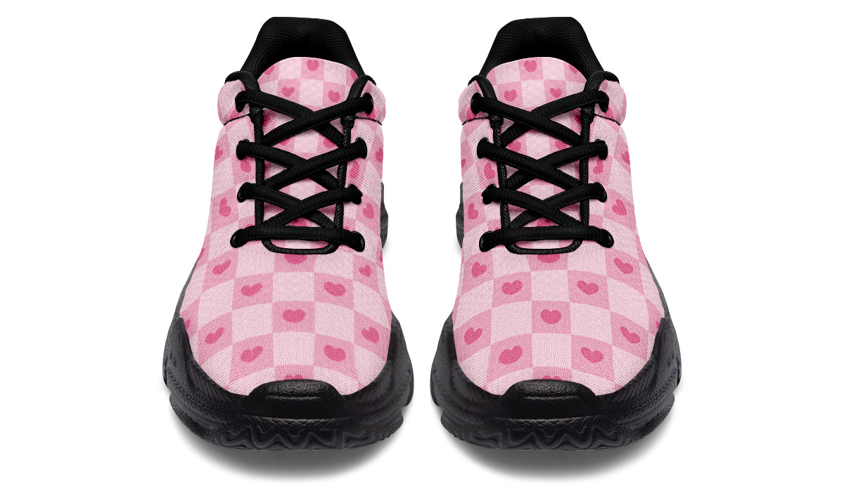 Pink Heart Check