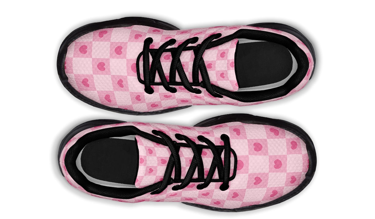 Pink Heart Check