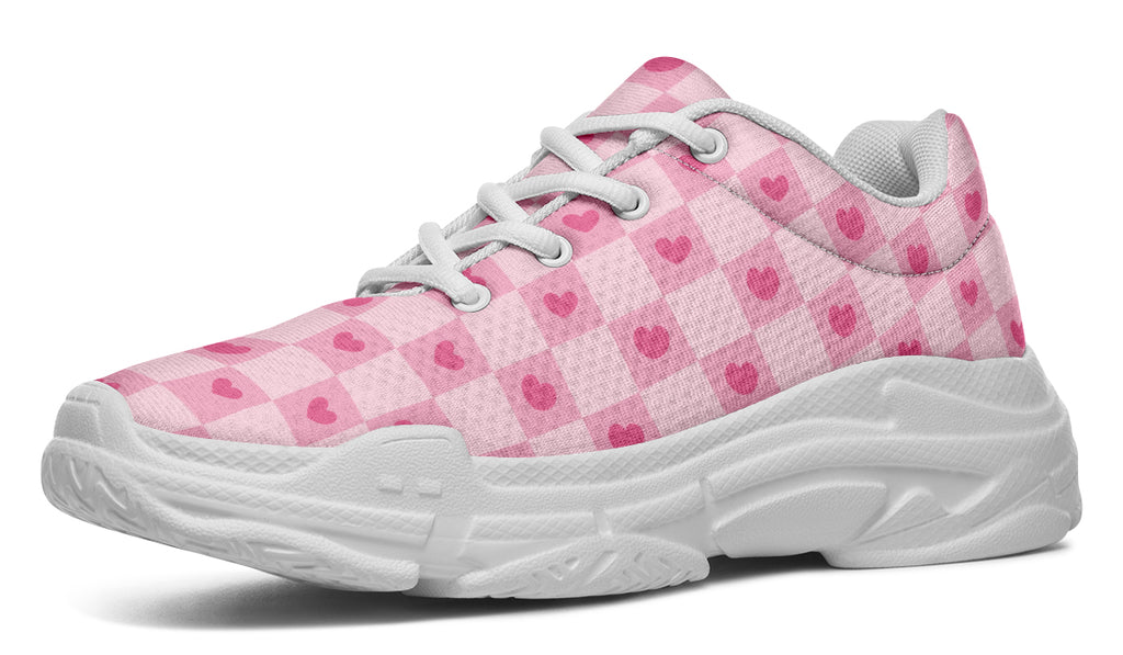 Pink Heart Check
