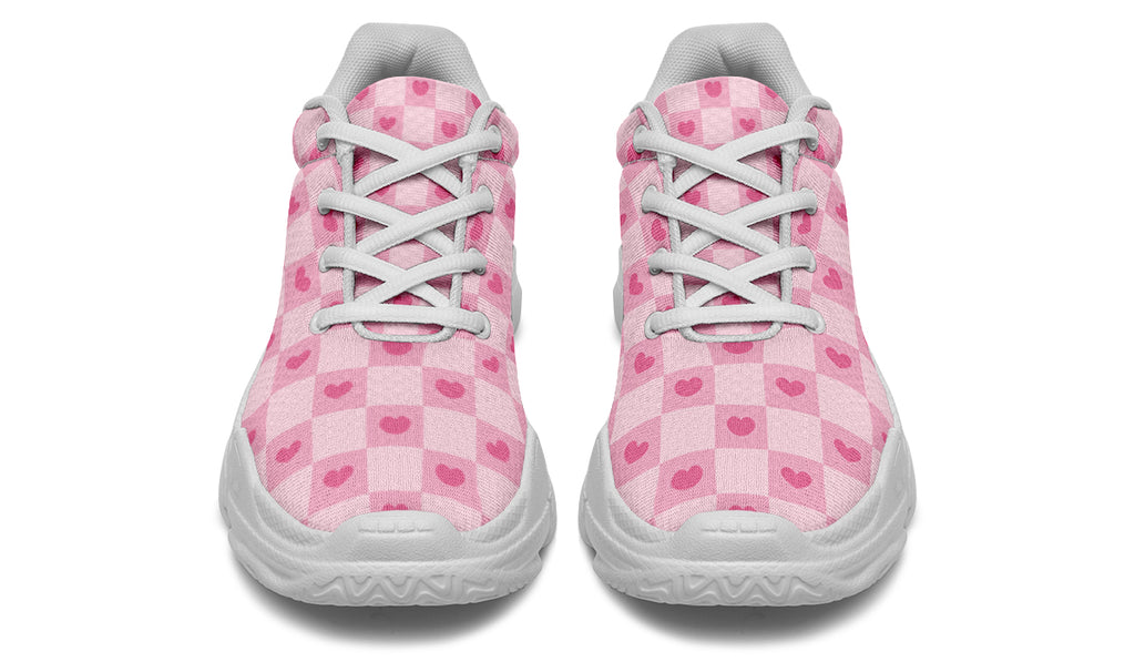 Pink Heart Check