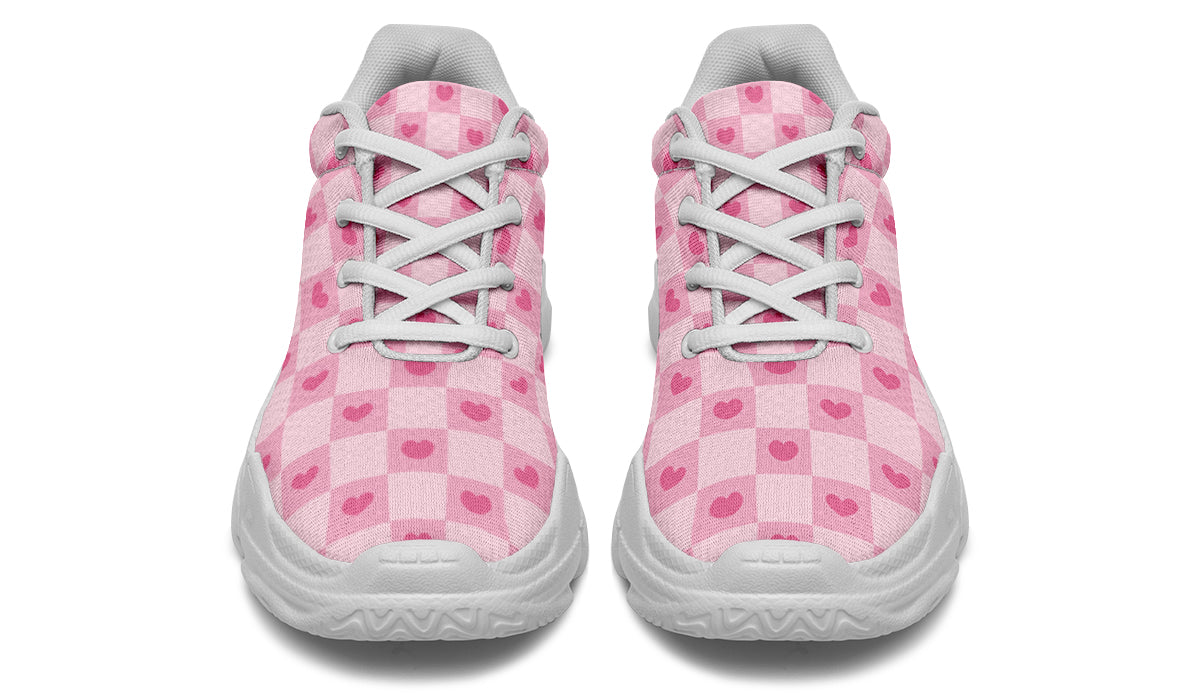 Pink Heart Check
