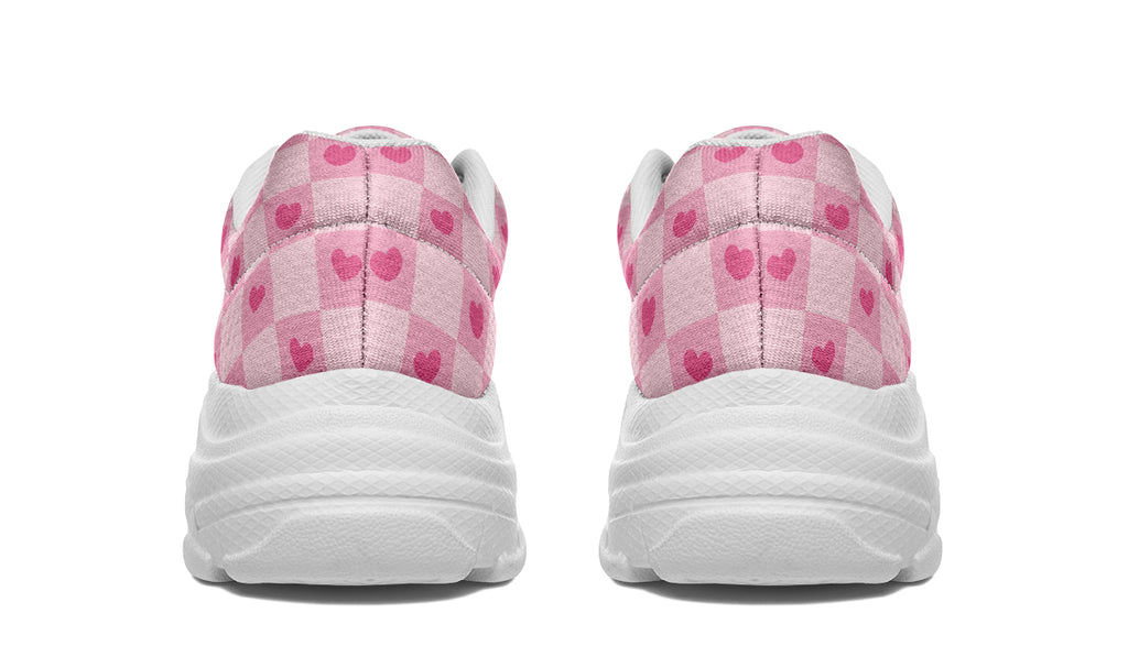 Pink Heart Check