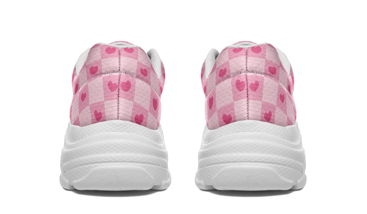 Pink Heart Check