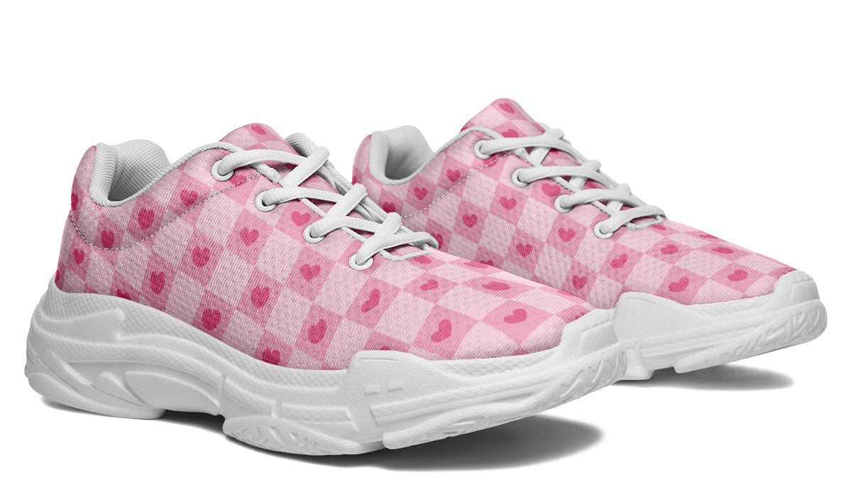 Pink Heart Check