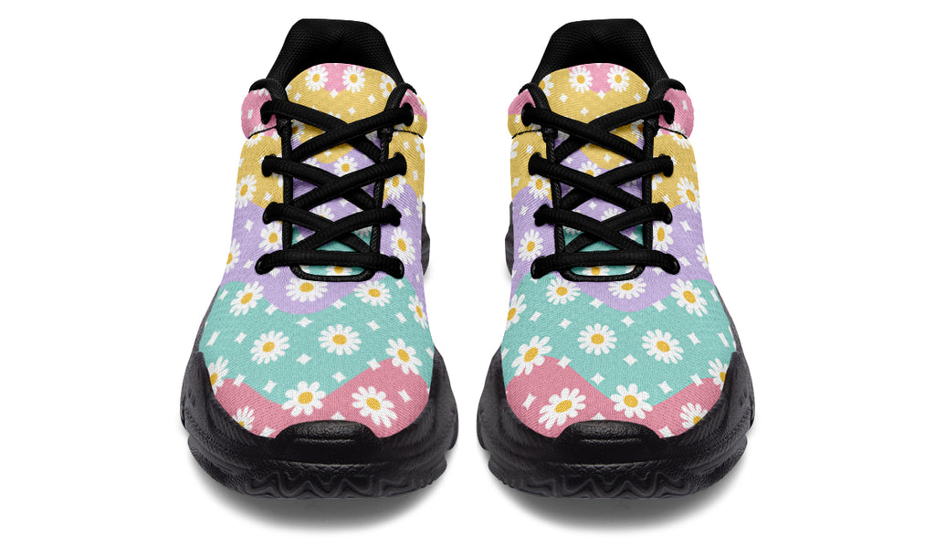 Rainbow Wave Daisies