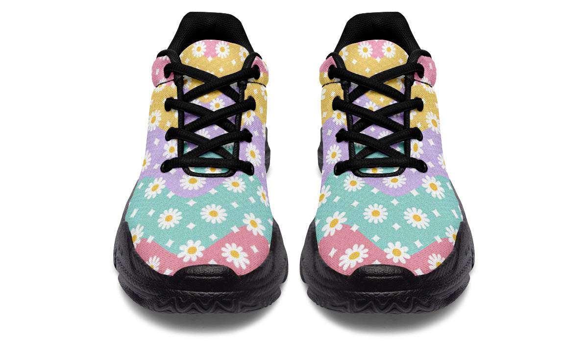 Rainbow Wave Daisies