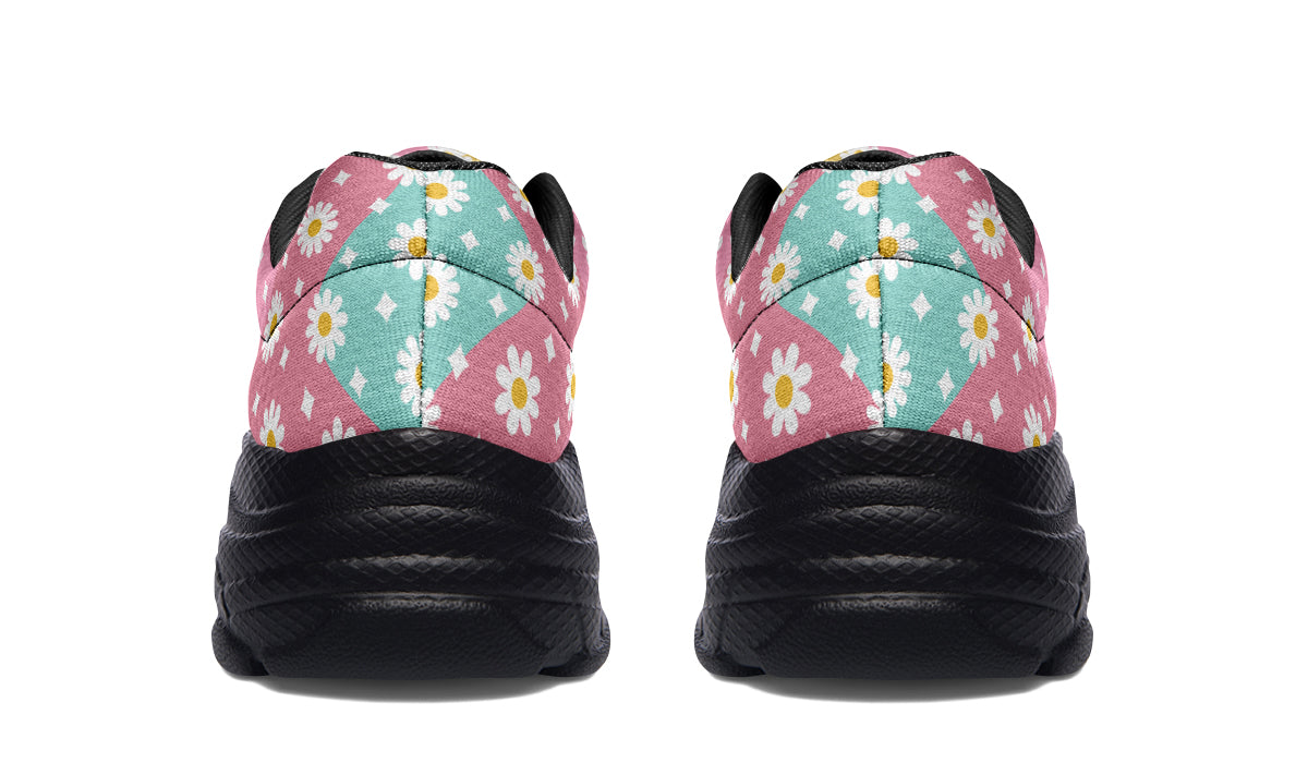 Rainbow Wave Daisies