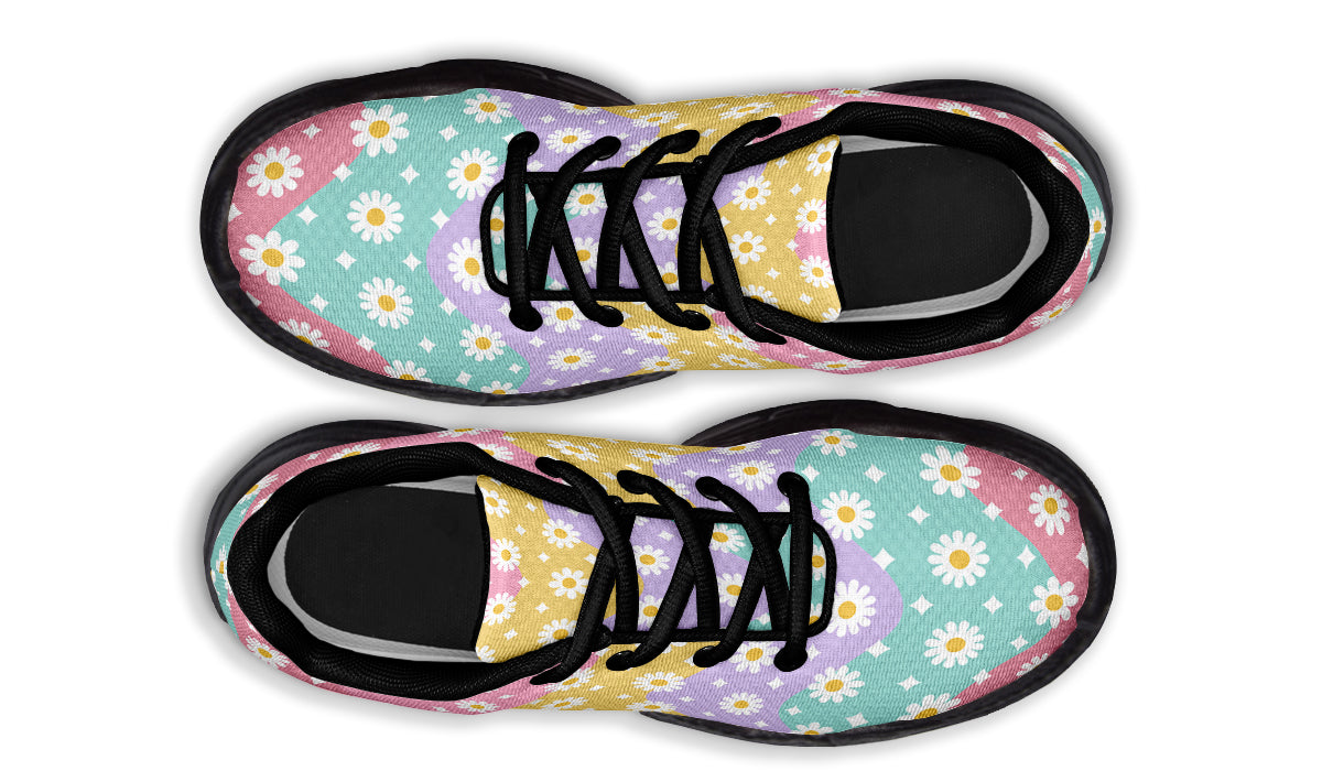 Rainbow Wave Daisies