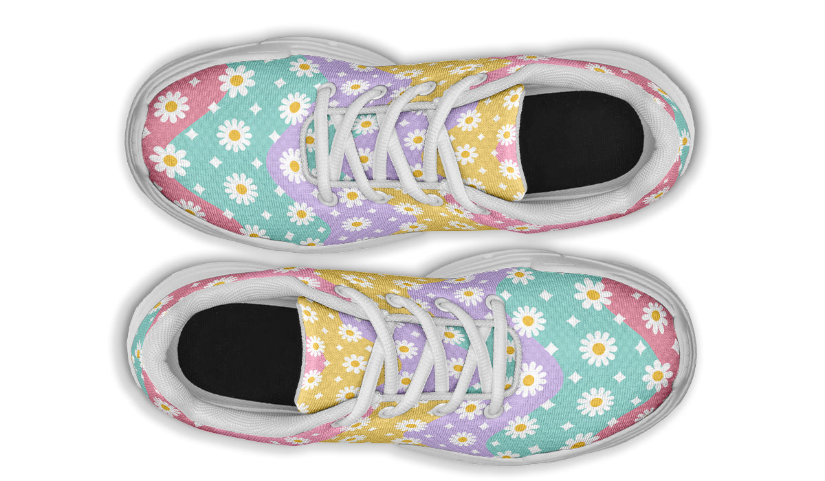 Rainbow Wave Daisies