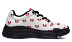 Ribbon Red on White