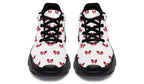 Ribbon Red on White