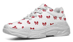 Ribbon Red on White