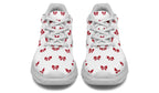 Ribbon Red on White