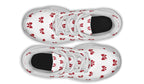 Ribbon Red on White