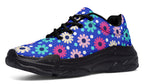 Royal Blue Retro Daisies