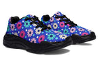 Royal Blue Retro Daisies