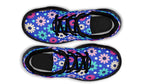 Royal Blue Retro Daisies