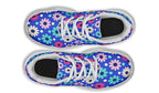 Royal Blue Retro Daisies