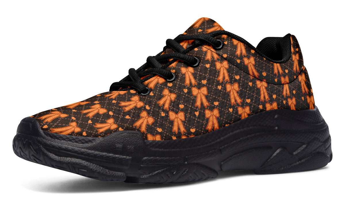 Tangerine Bows on Cocoa
