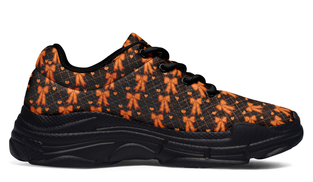 Tangerine Bows on Cocoa