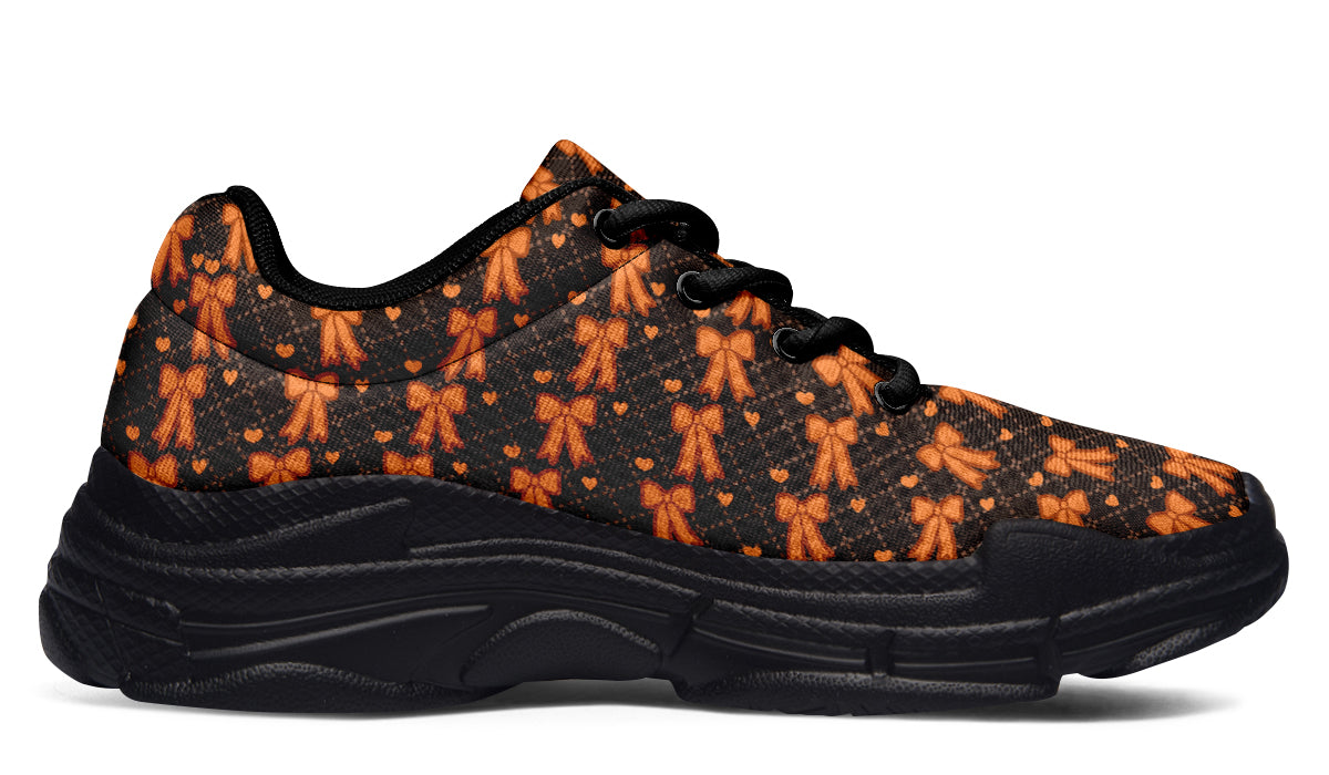 Tangerine Bows on Cocoa