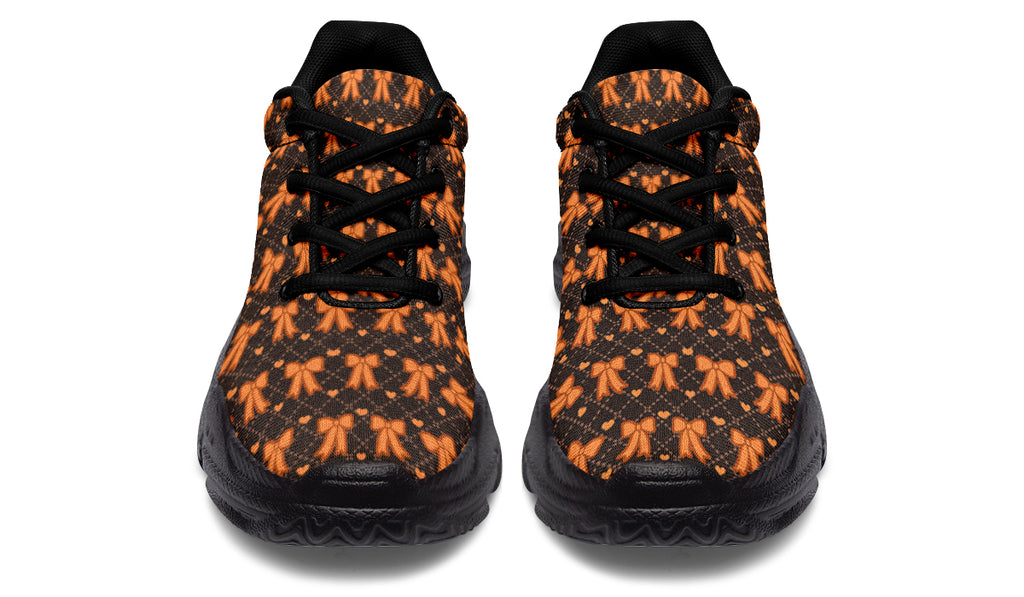Tangerine Bows on Cocoa