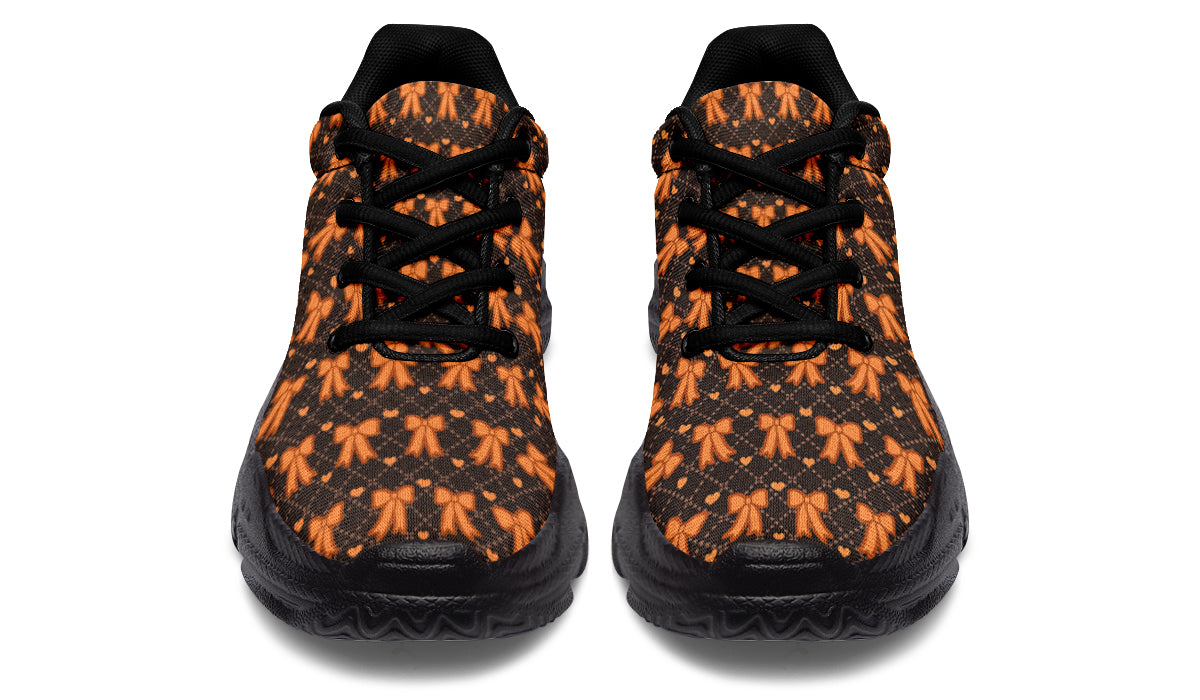 Tangerine Bows on Cocoa