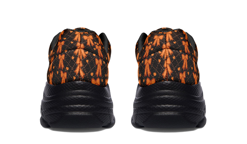 Tangerine Bows on Cocoa