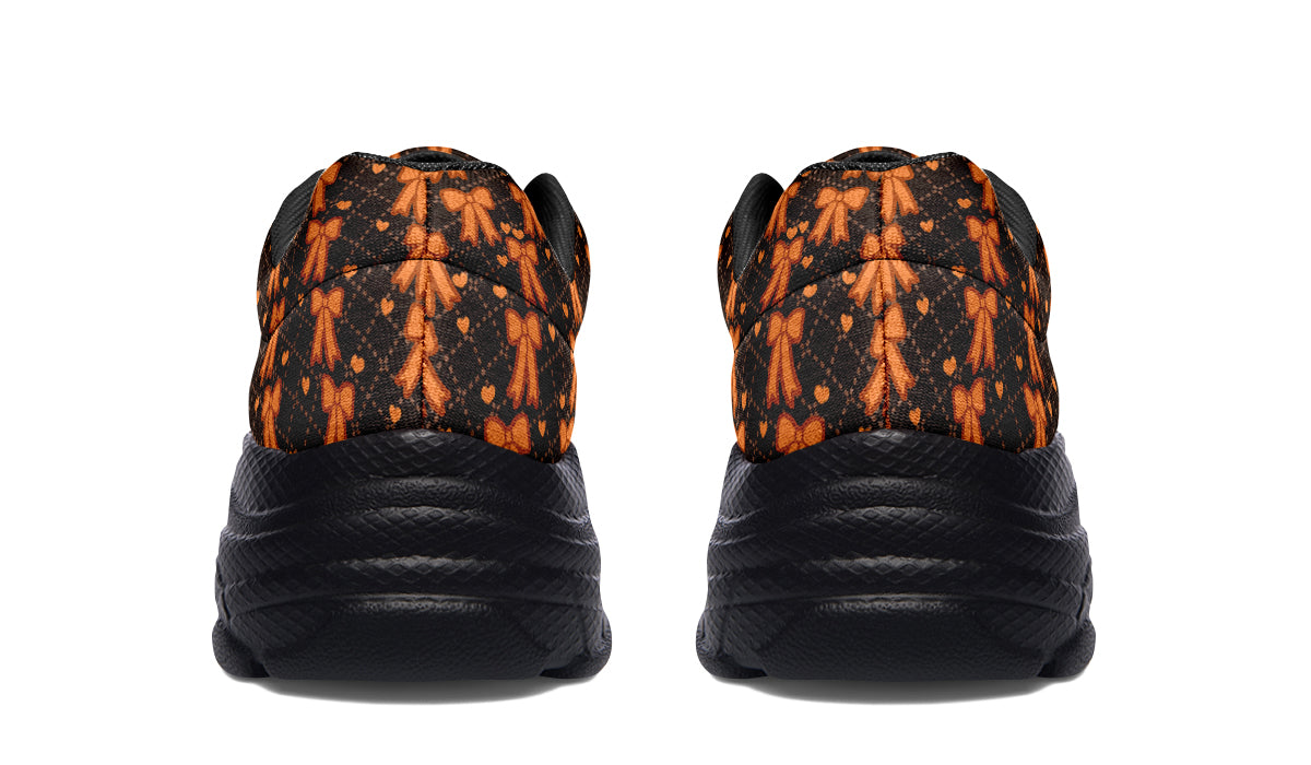Tangerine Bows on Cocoa