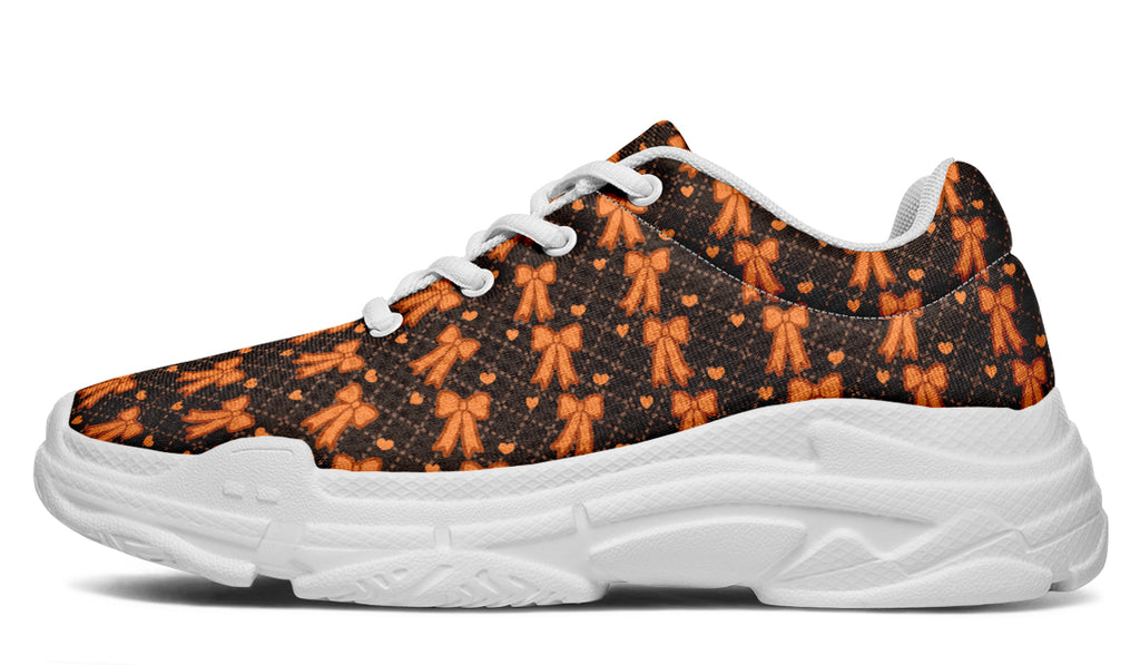 Tangerine Bows on Cocoa