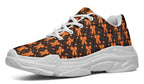 Tangerine Bows on Cocoa