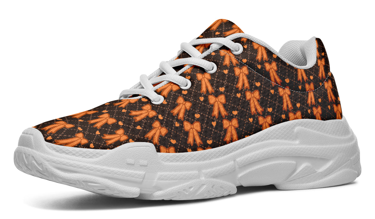 Tangerine Bows on Cocoa