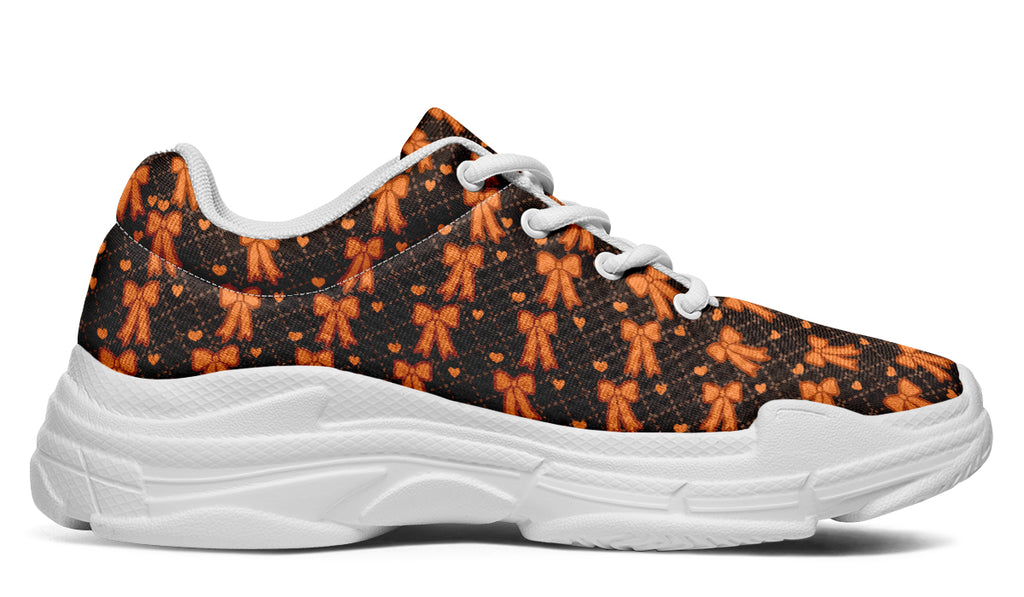 Tangerine Bows on Cocoa