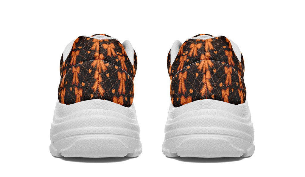 Tangerine Bows on Cocoa