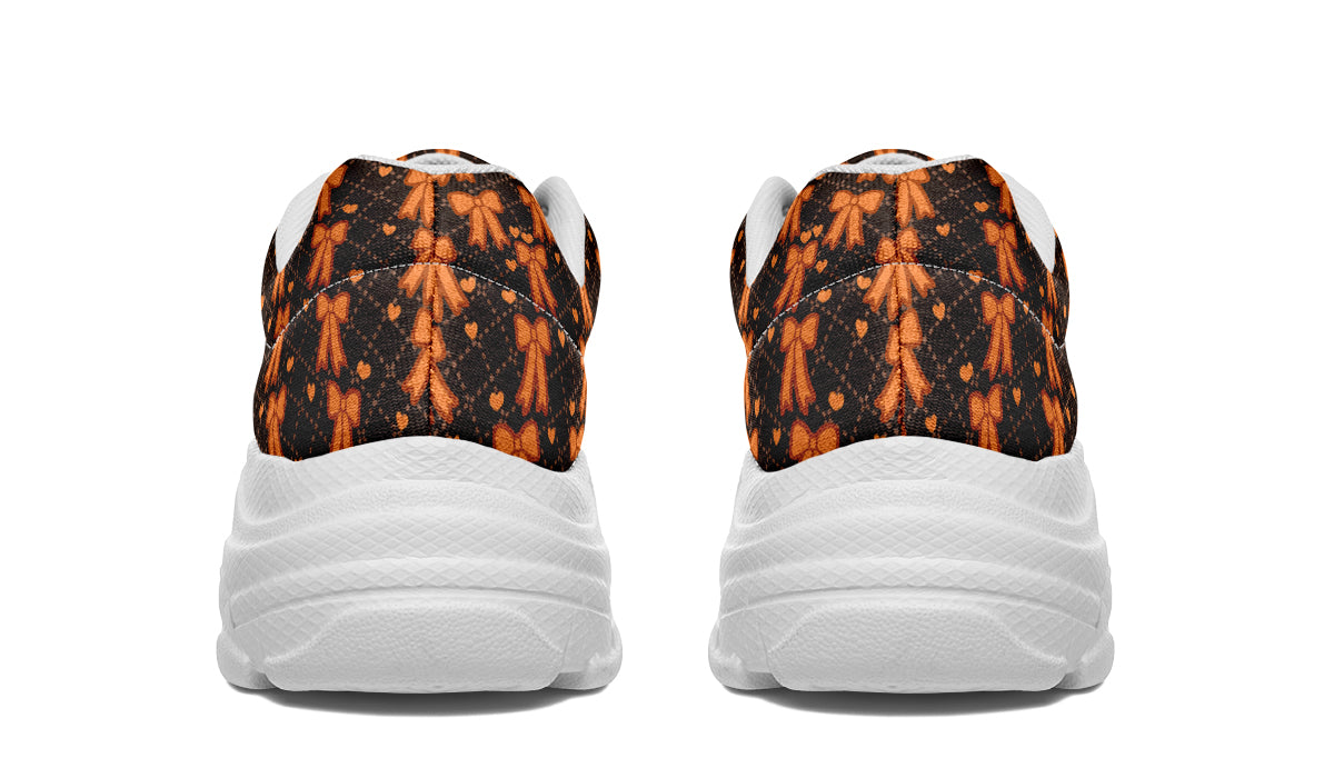 Tangerine Bows on Cocoa