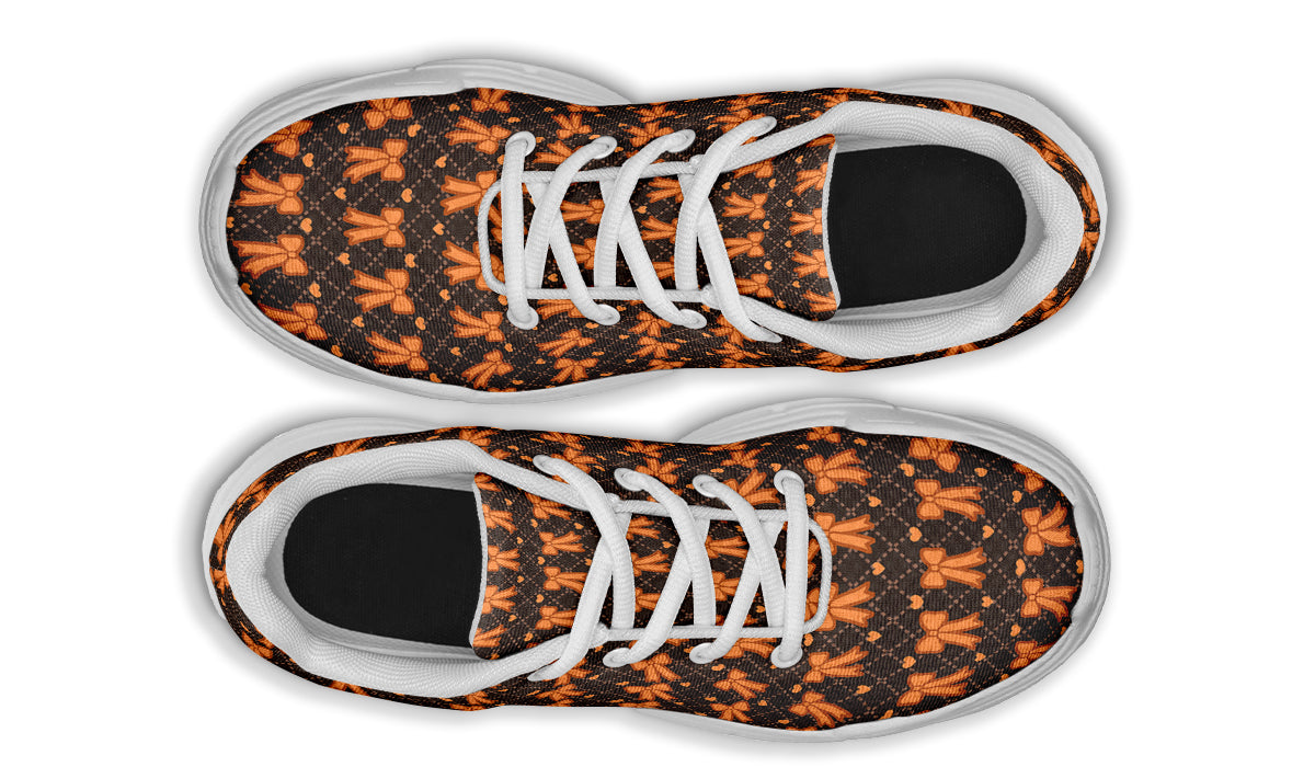 Tangerine Bows on Cocoa