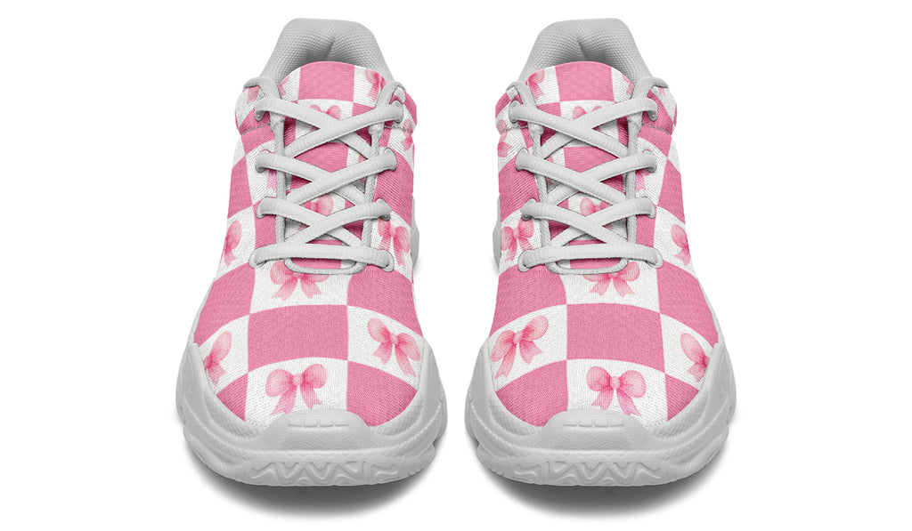 Watercolour Bow Check