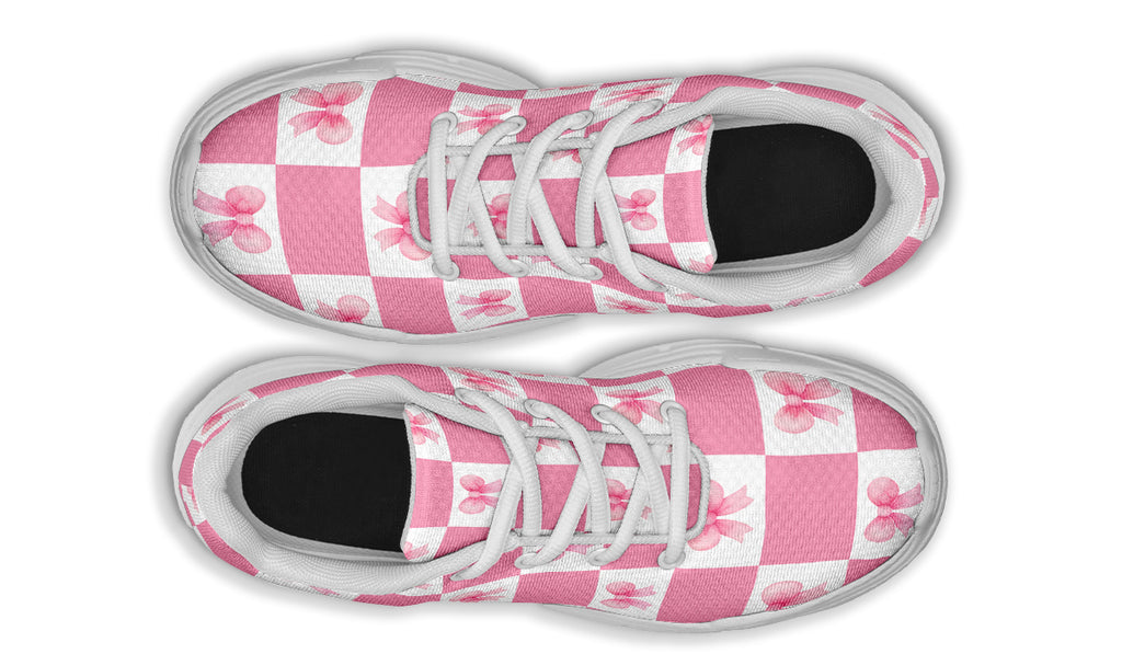 Watercolour Bow Check
