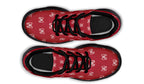 White Bows on Red