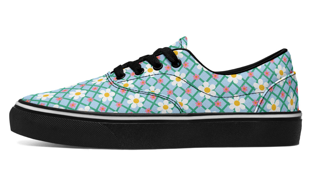 Blue Daisy Lattice